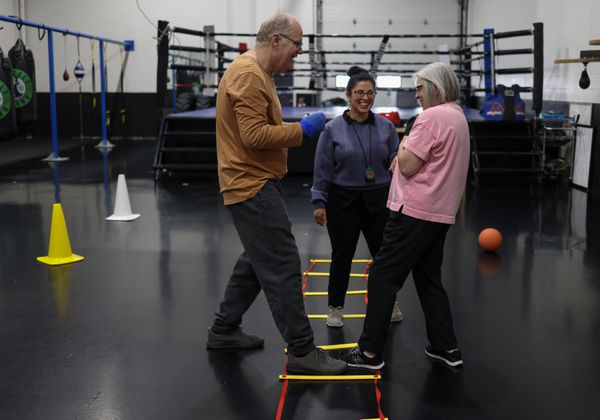 How a Boxing Gym Helps Parkinson's Patients Take Control of Their Lives