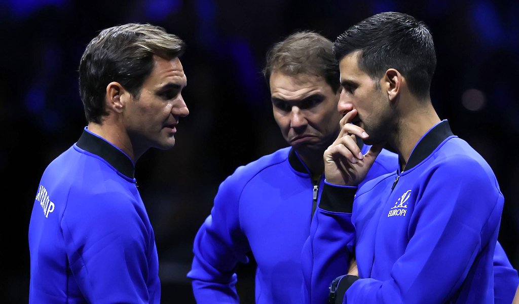 Roger Federer Rafael Nadal Novak Djokovic Discuss Tactics