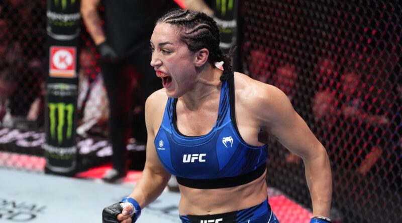 Tatiana Suarez offers UFC title challenger Yan Xiaonan a duel if he doesn't fight for the next title.