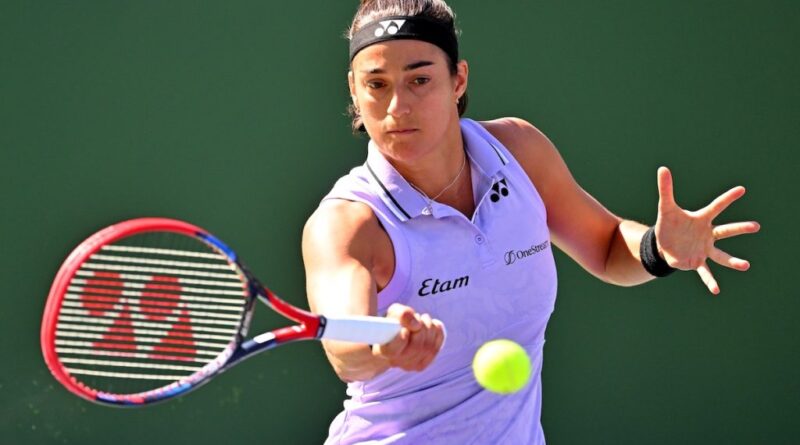 Caroline Garcia leads WTA Miami